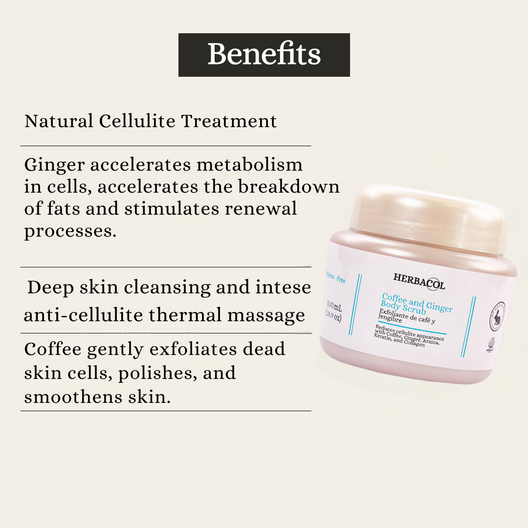 Coffee and Ginger Body Scrub – Herbacol US